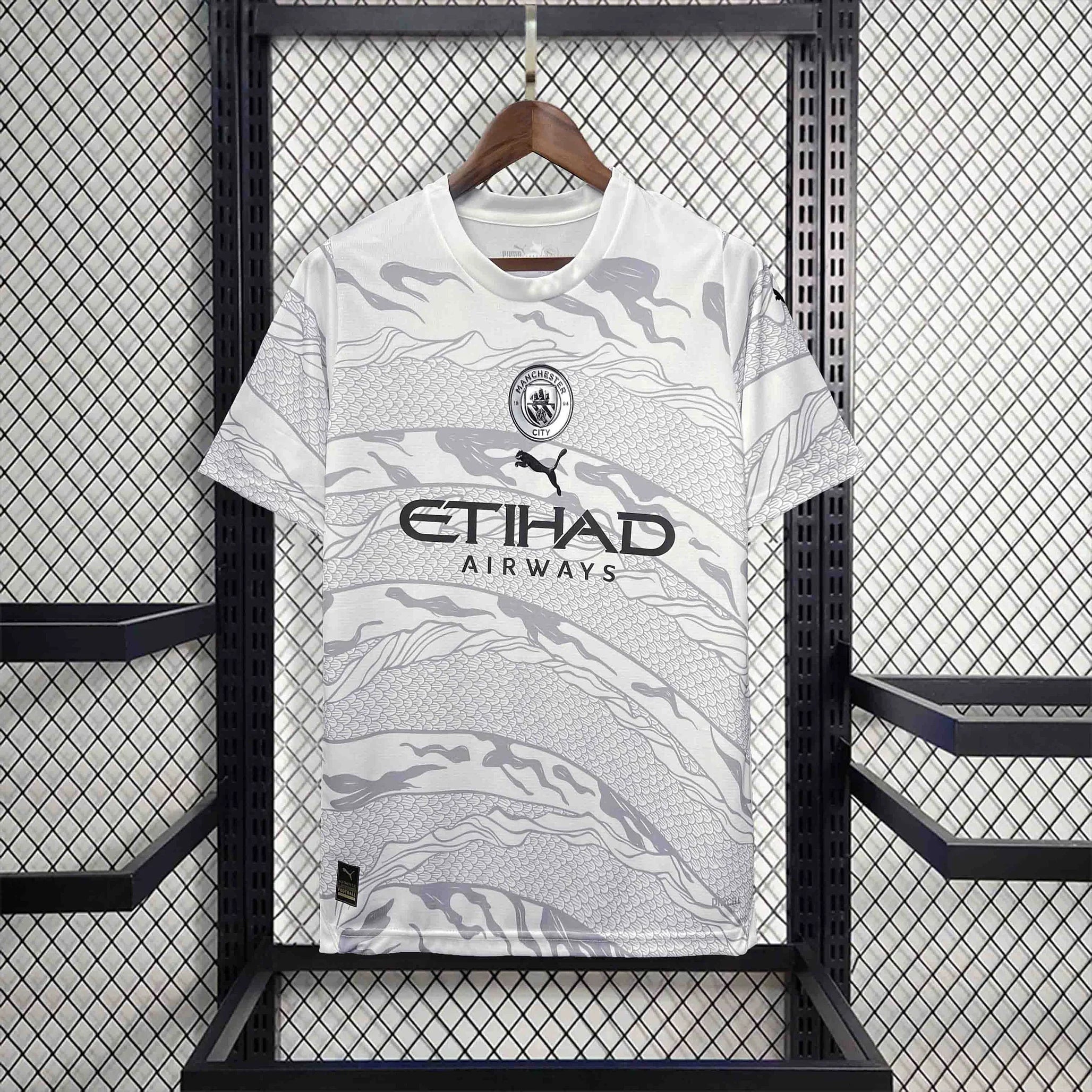 Maillot Manchester City saison 2023-2024 édition nouvel an Chinois